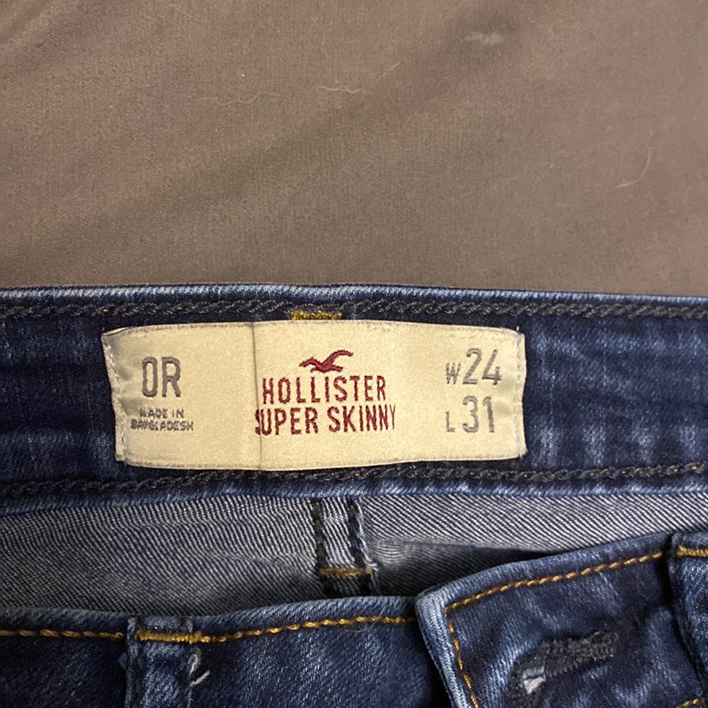 Hollister Size 0 Regular Super Skinny Jeans